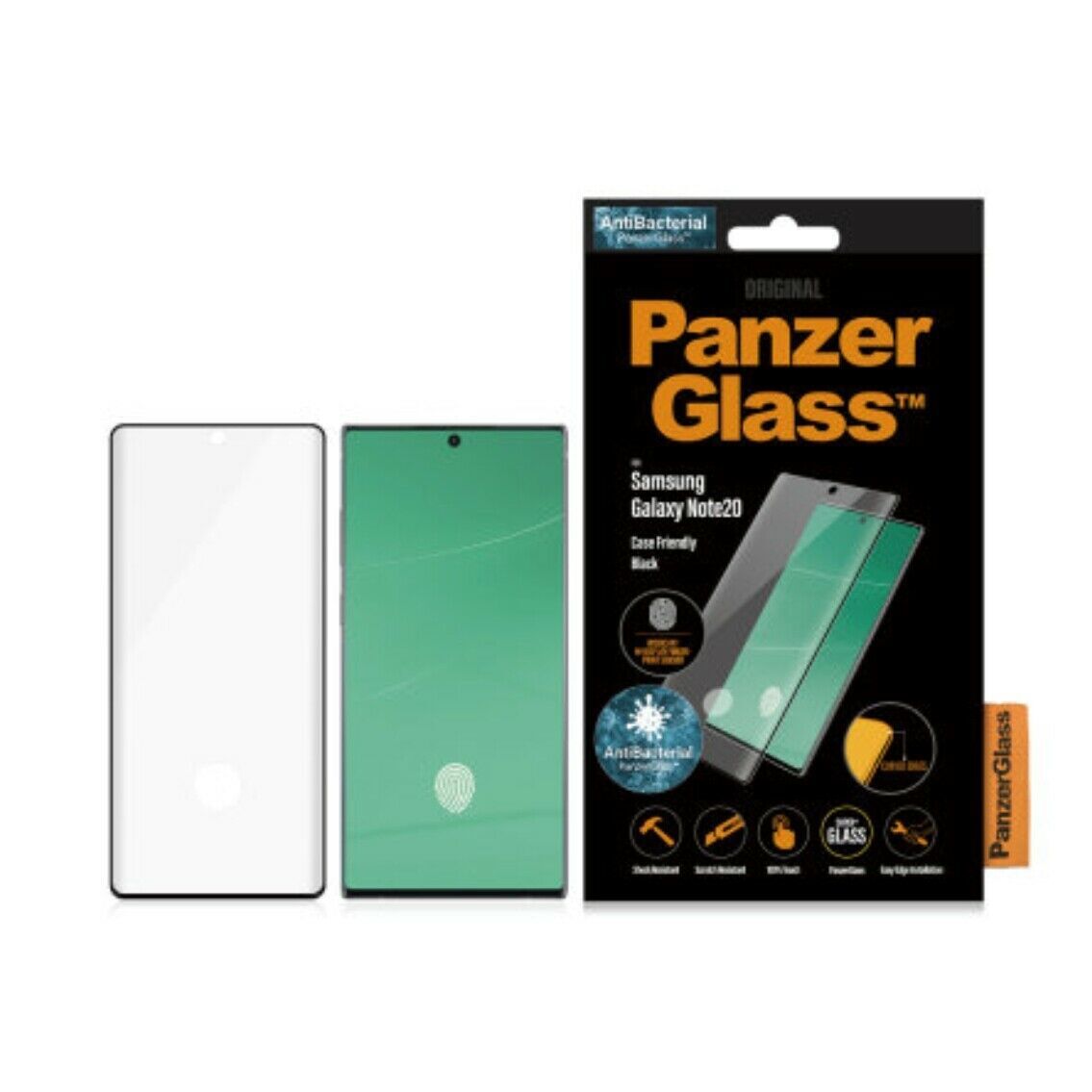Genuine PanzerGlass Tempered Glass Screen Protector For Samsung Galaxy Note 20 - Image 3