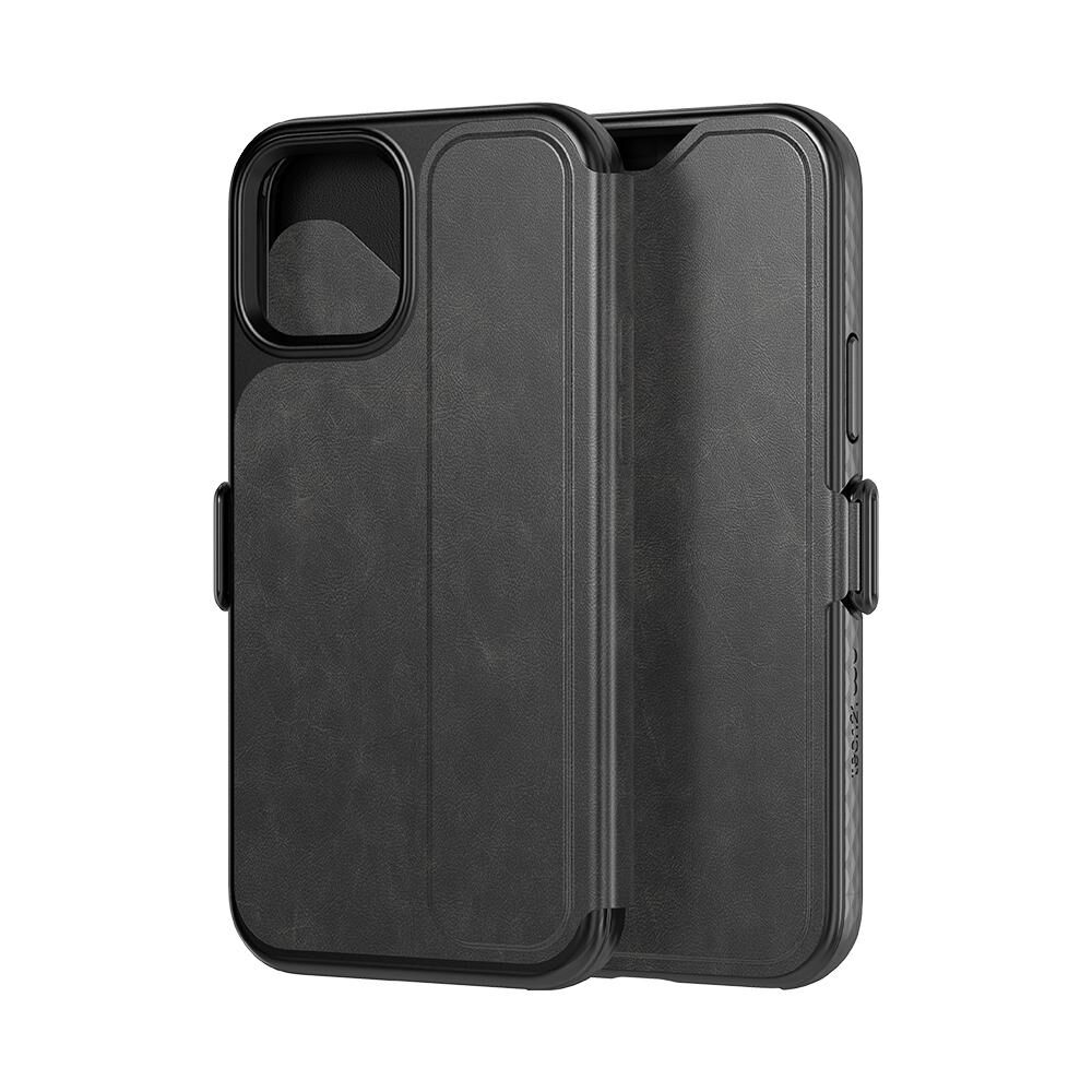 Tech21 Evo Wallet Casrd Holder Case For iPhone 12 Pro Max - Black