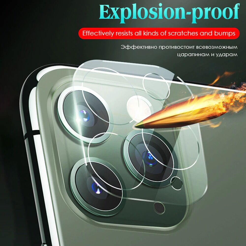 1pc iPhone 12 Mini Camera Lens Glass Protector - Image 4