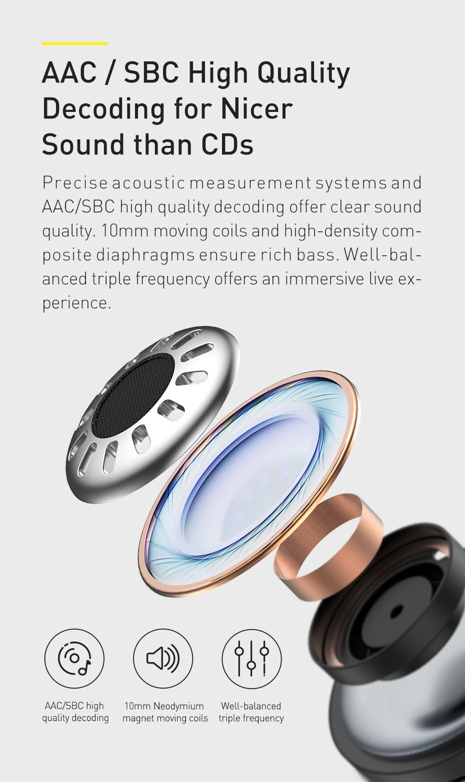 Baseus Active Noise Cancellation True Wireless Earphones Earbuds Pro - Image 5