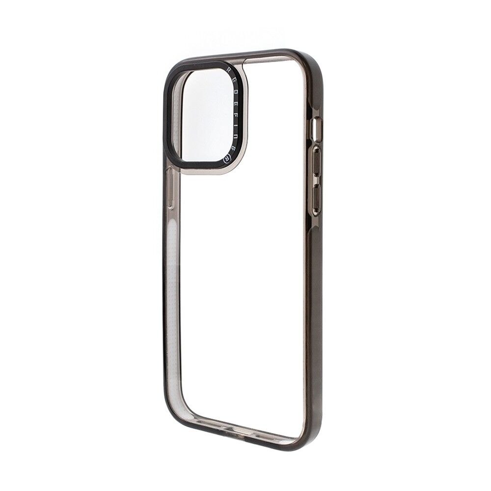 Redefine Candy Color Frame Shockproof Cover Case for iPhone 14 Pro - Black - Image 4